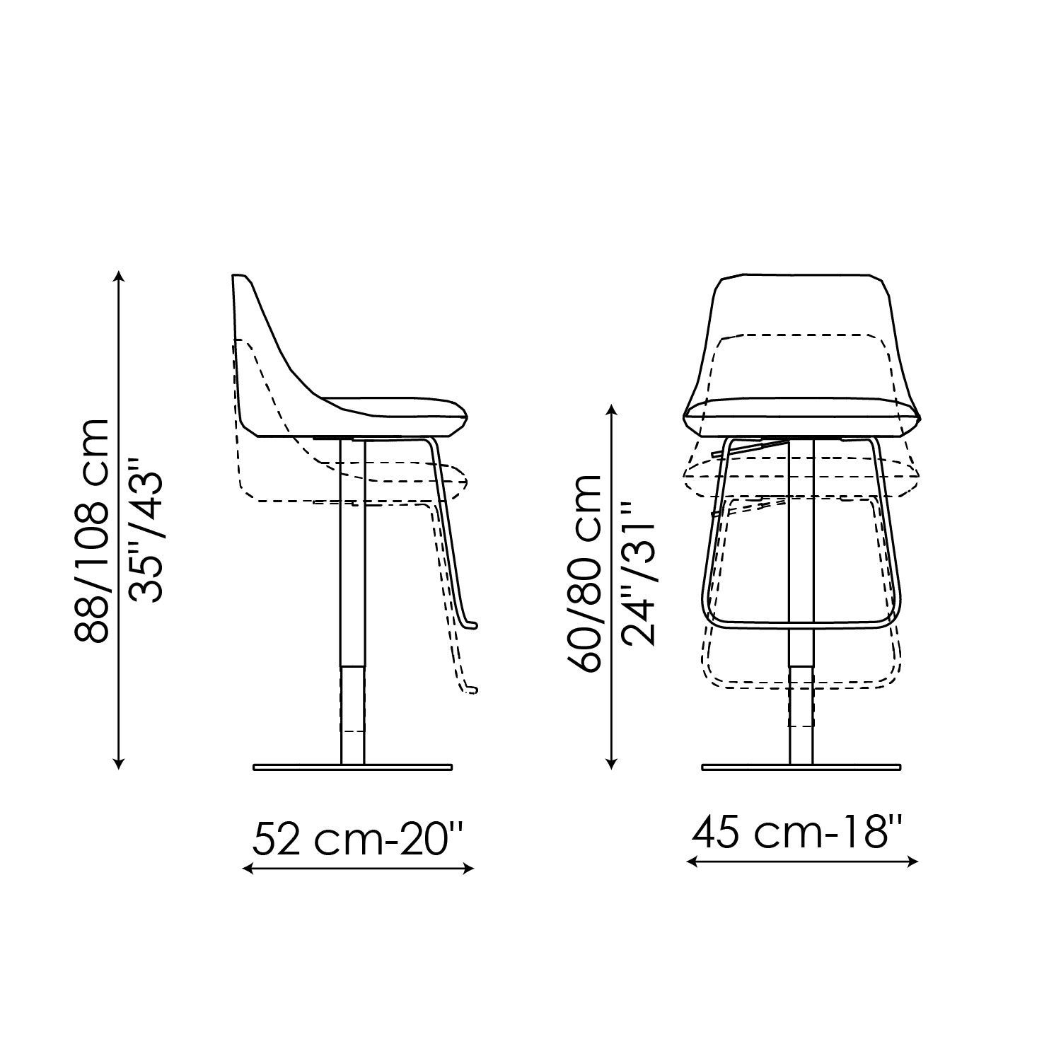 Itala too - swivel base