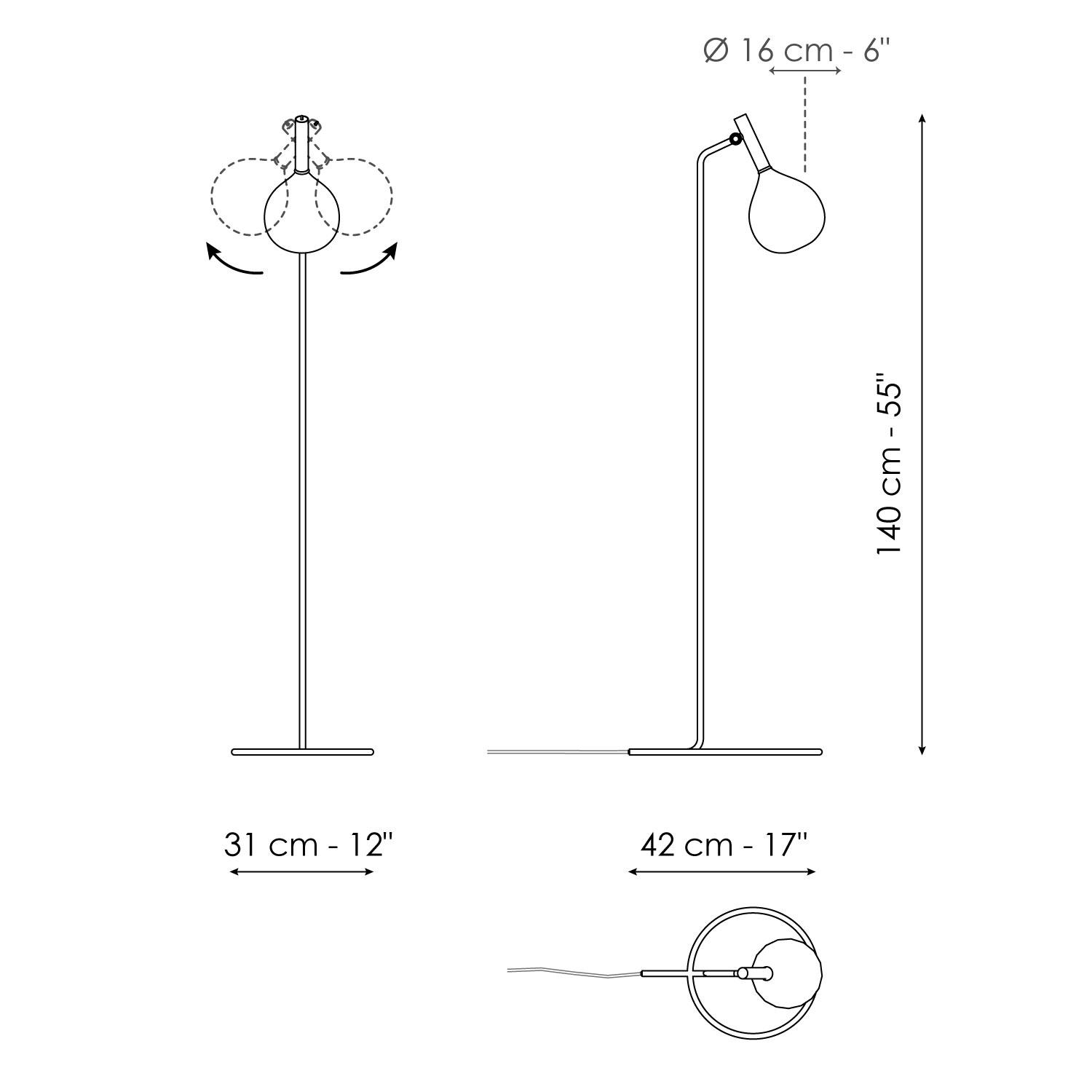 Lampada da terra
