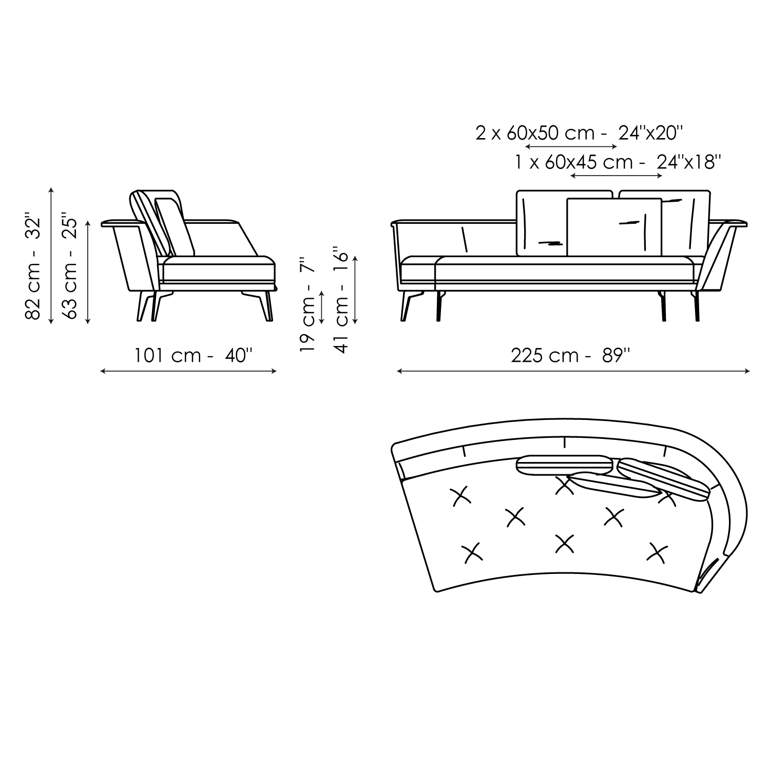End section sofa