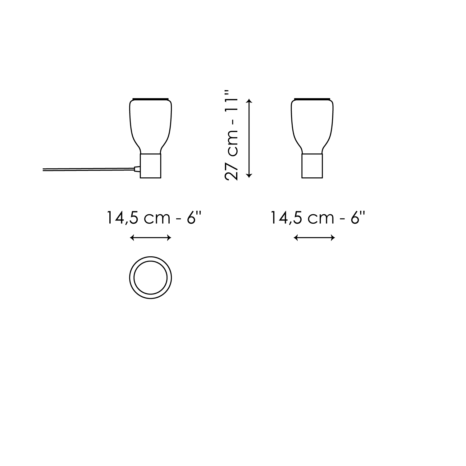 Tischlampe klein