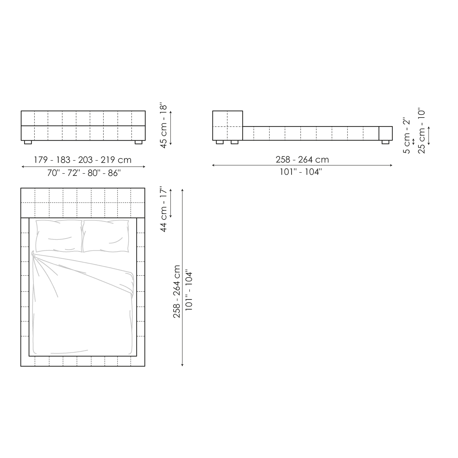 Squaring Insel hoch Variante A
