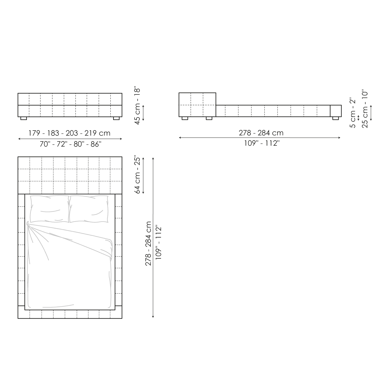 Squaring Insel hoch Variante B