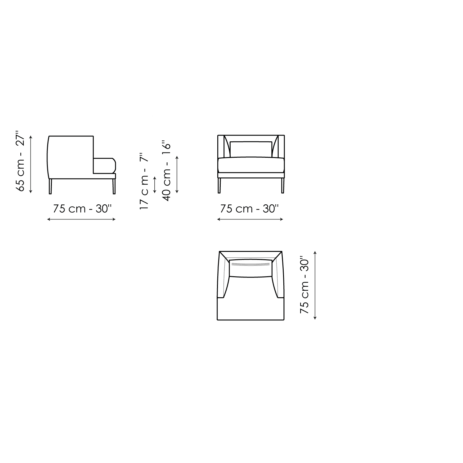 Sessel H 75
