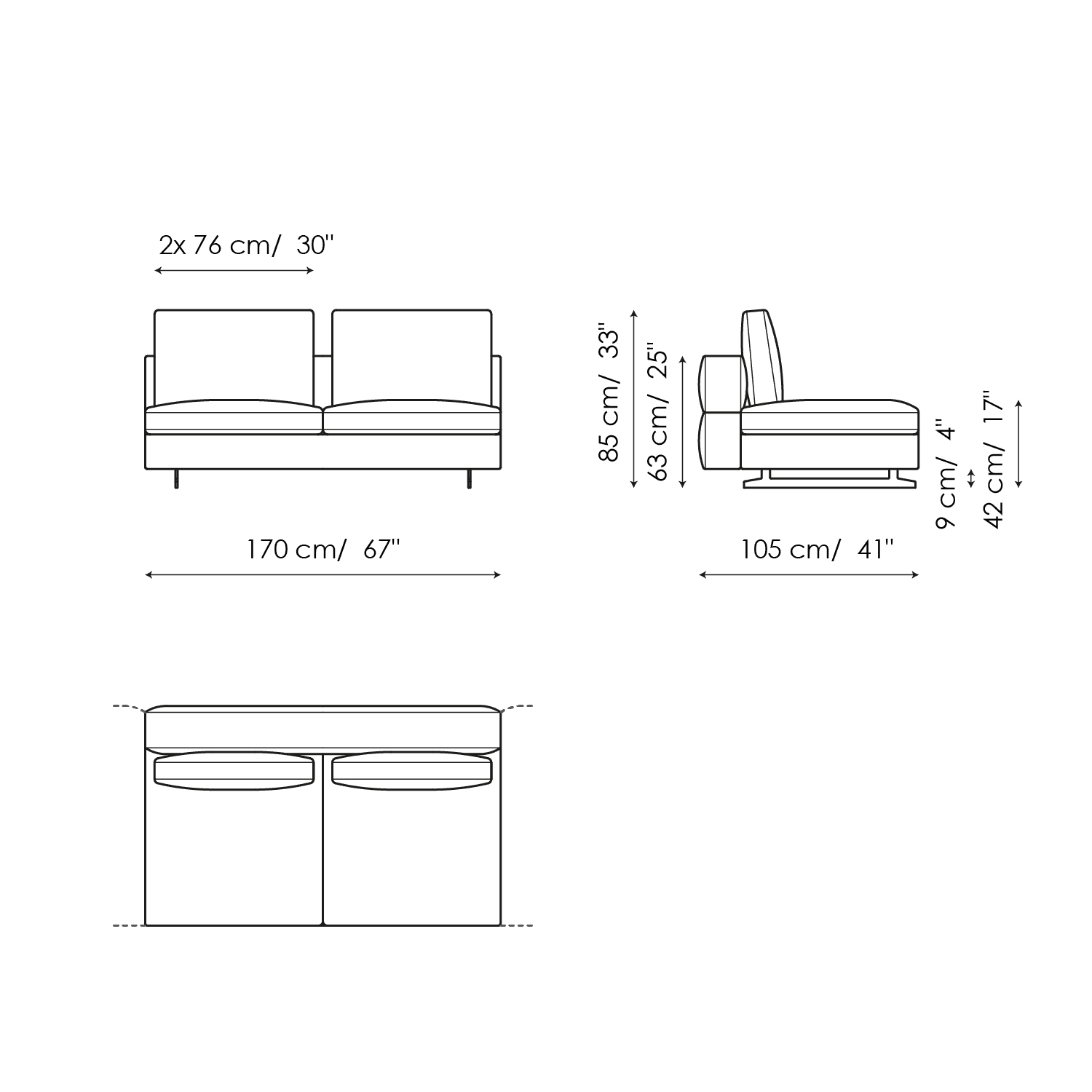 Central section 170