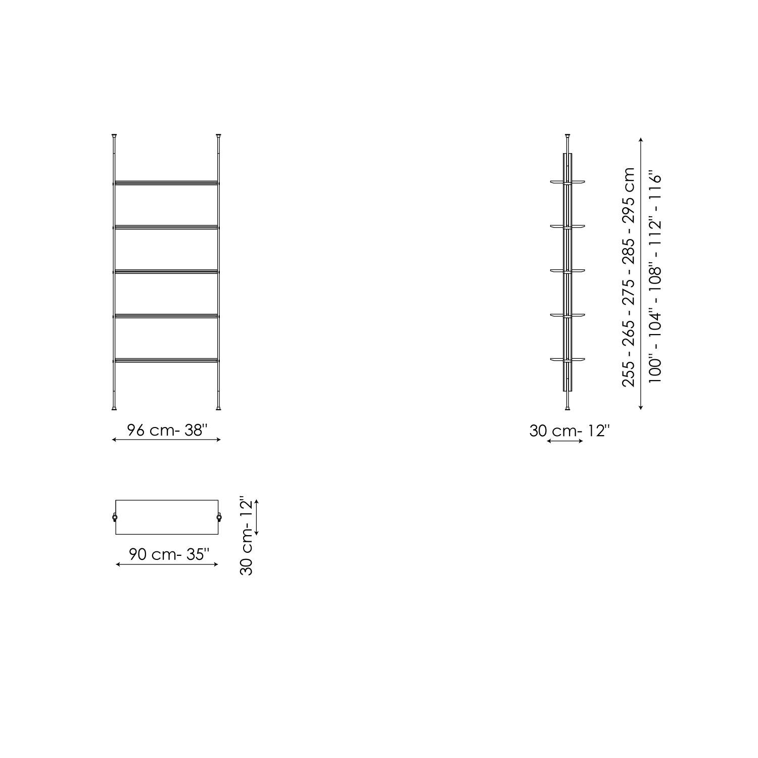 1 Modul - Deckenbefestigung