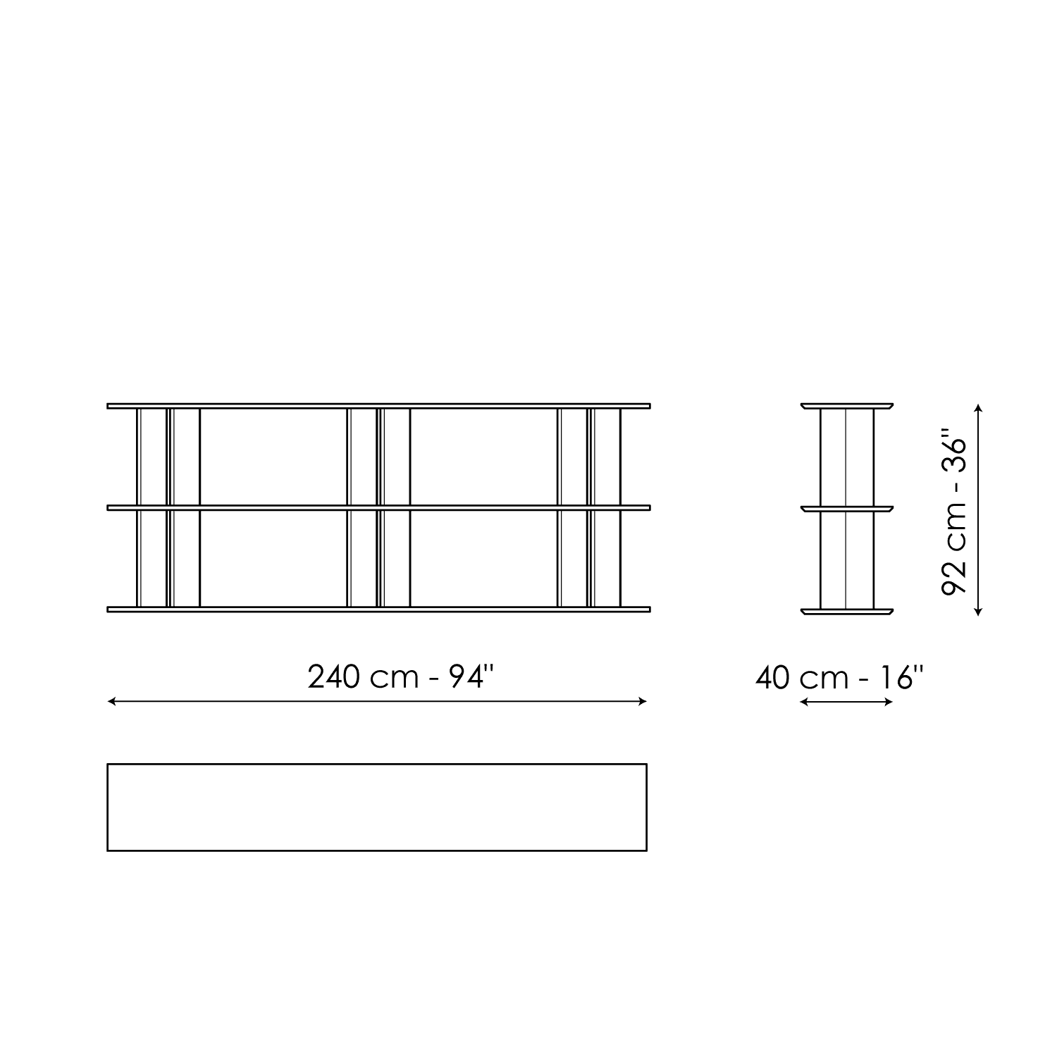 Dogma 240 x H 92