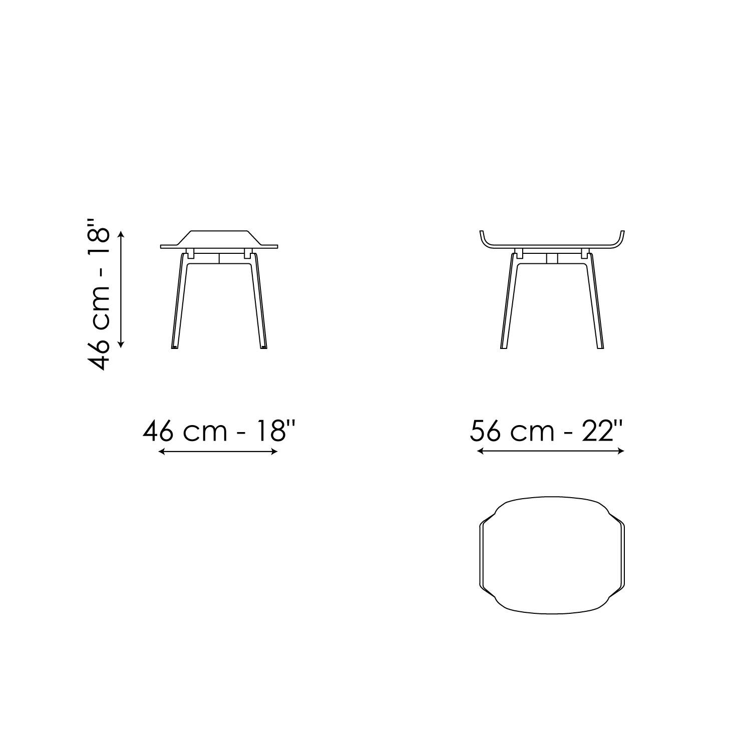Olos bedside table