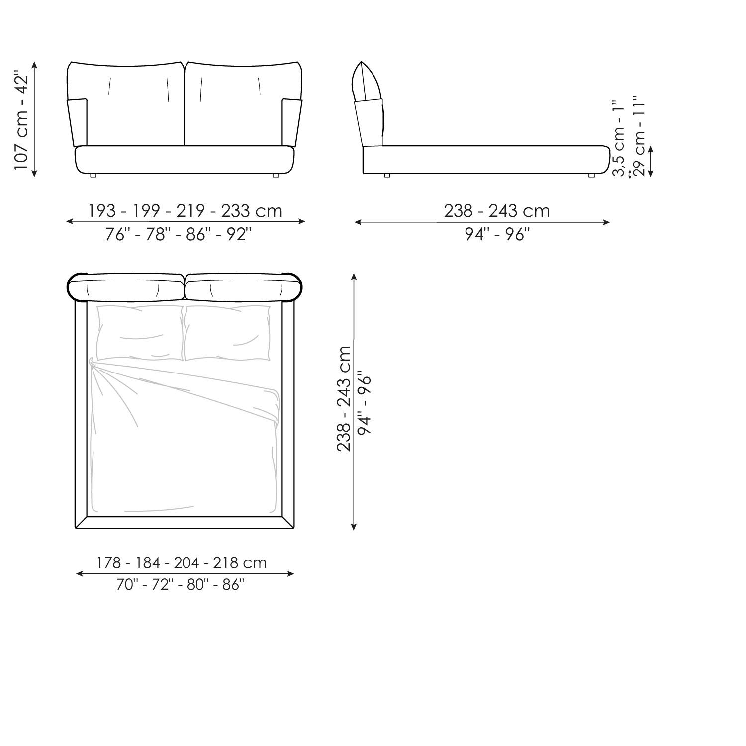 Blend bed hi plus