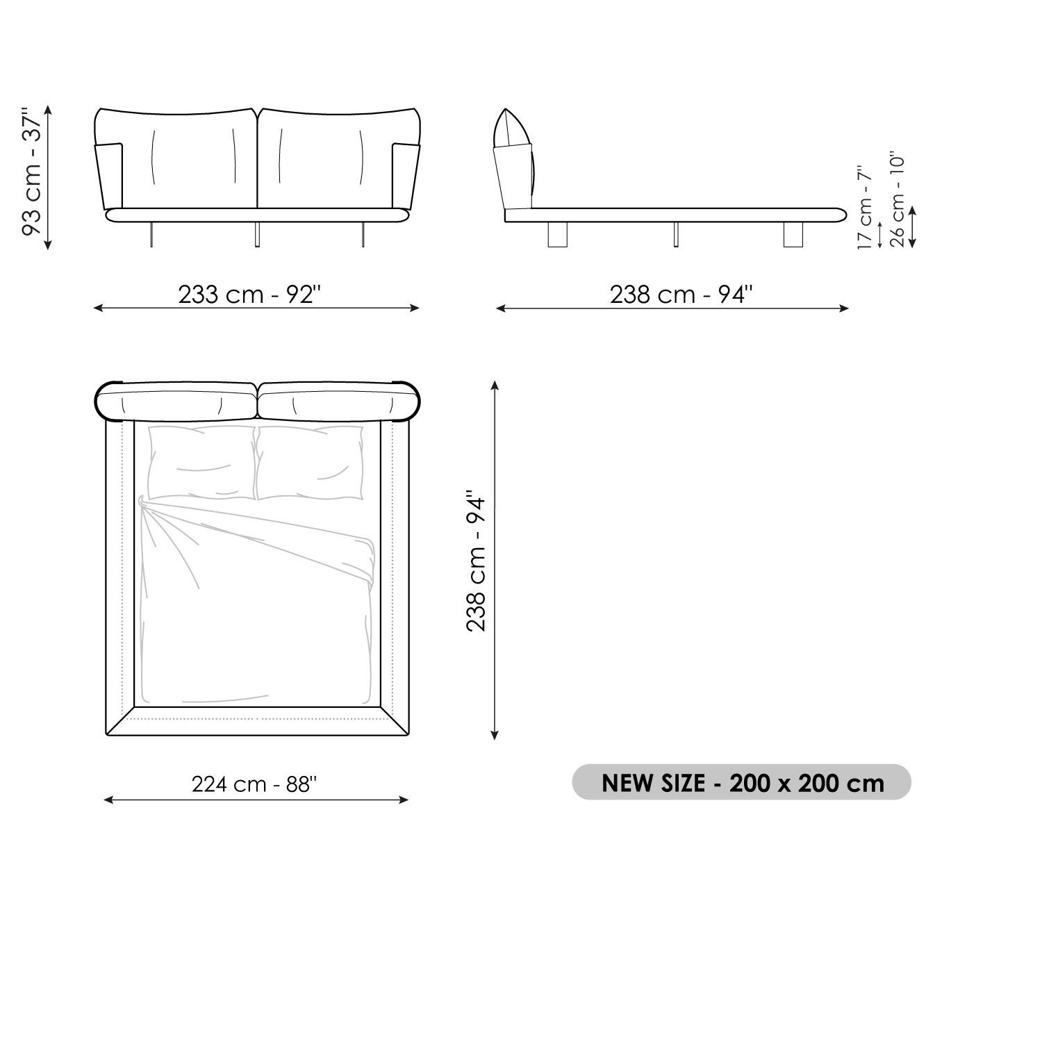 Blend bed (200x200)