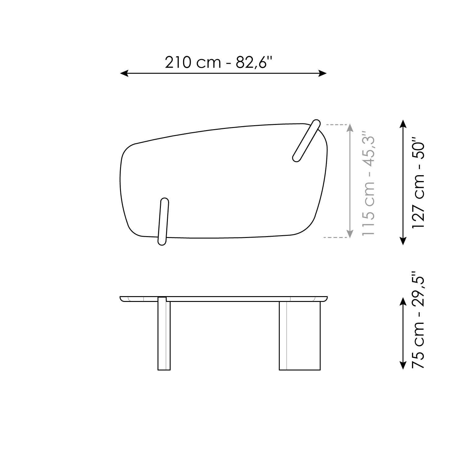 Flatiron table 210