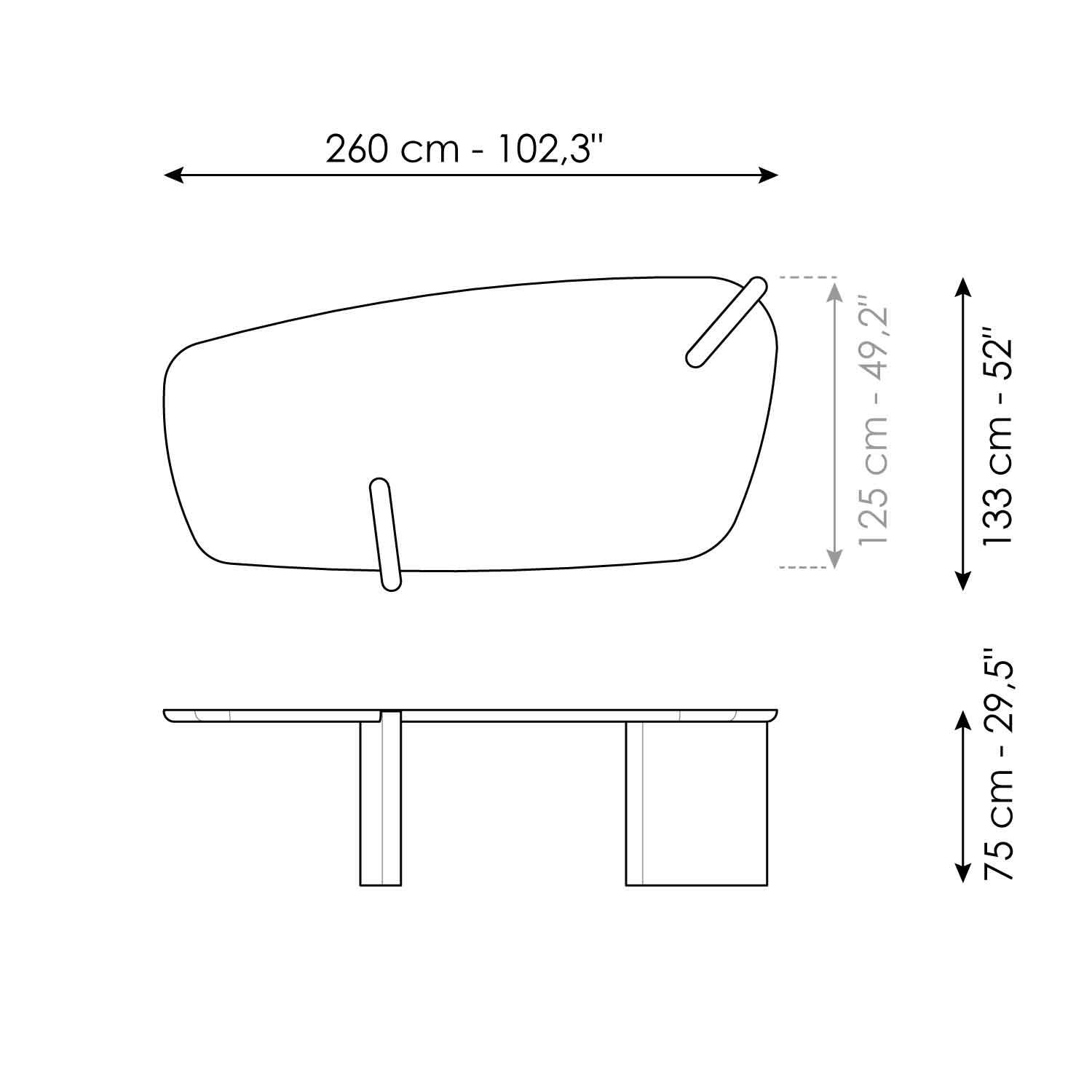 Flatiron table 260