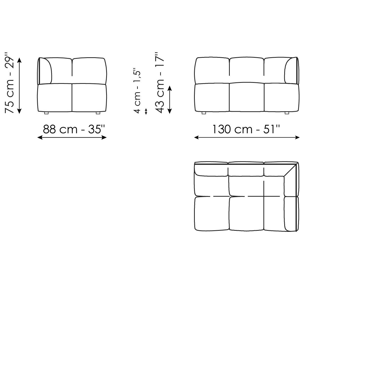 End section sofa