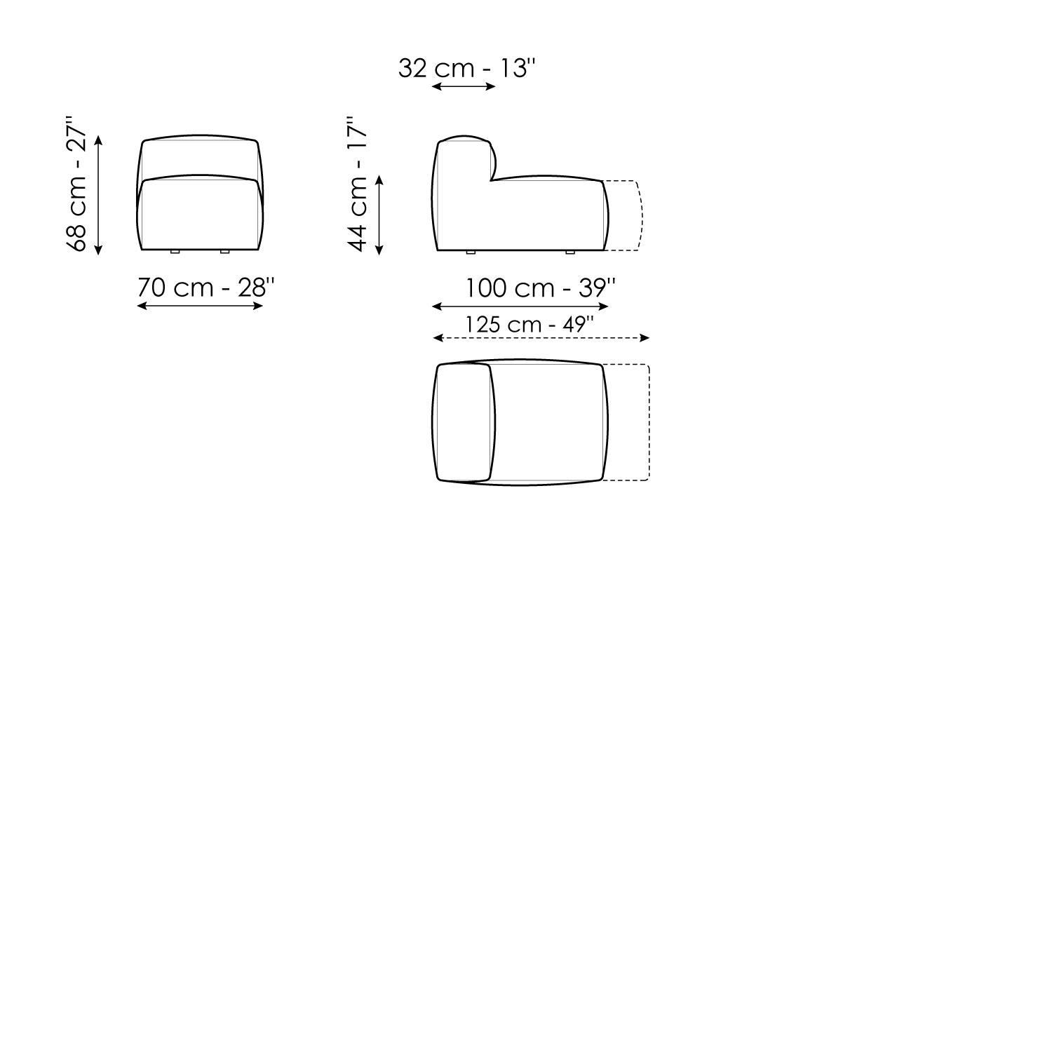 Central section movable