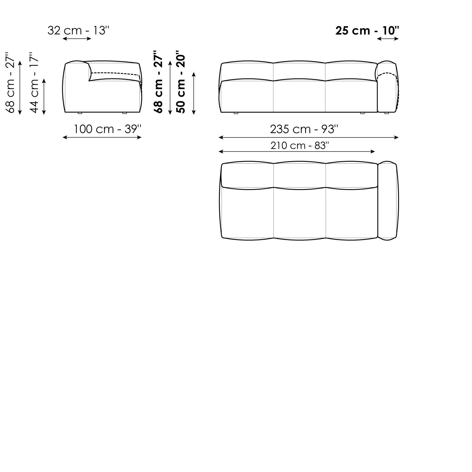 End section sofa