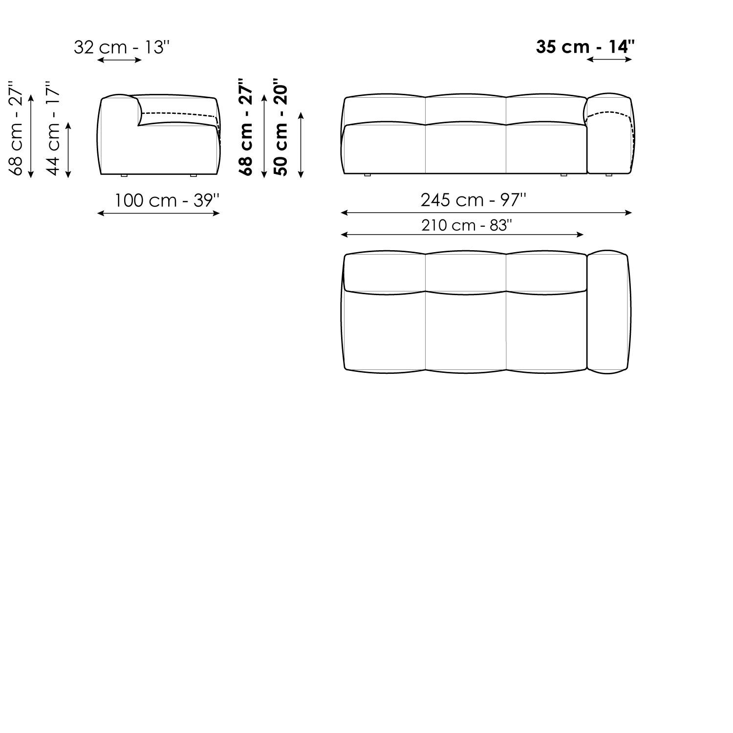 End section sofa