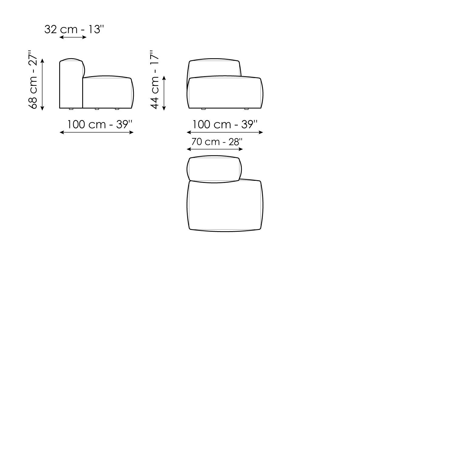 Central section movable