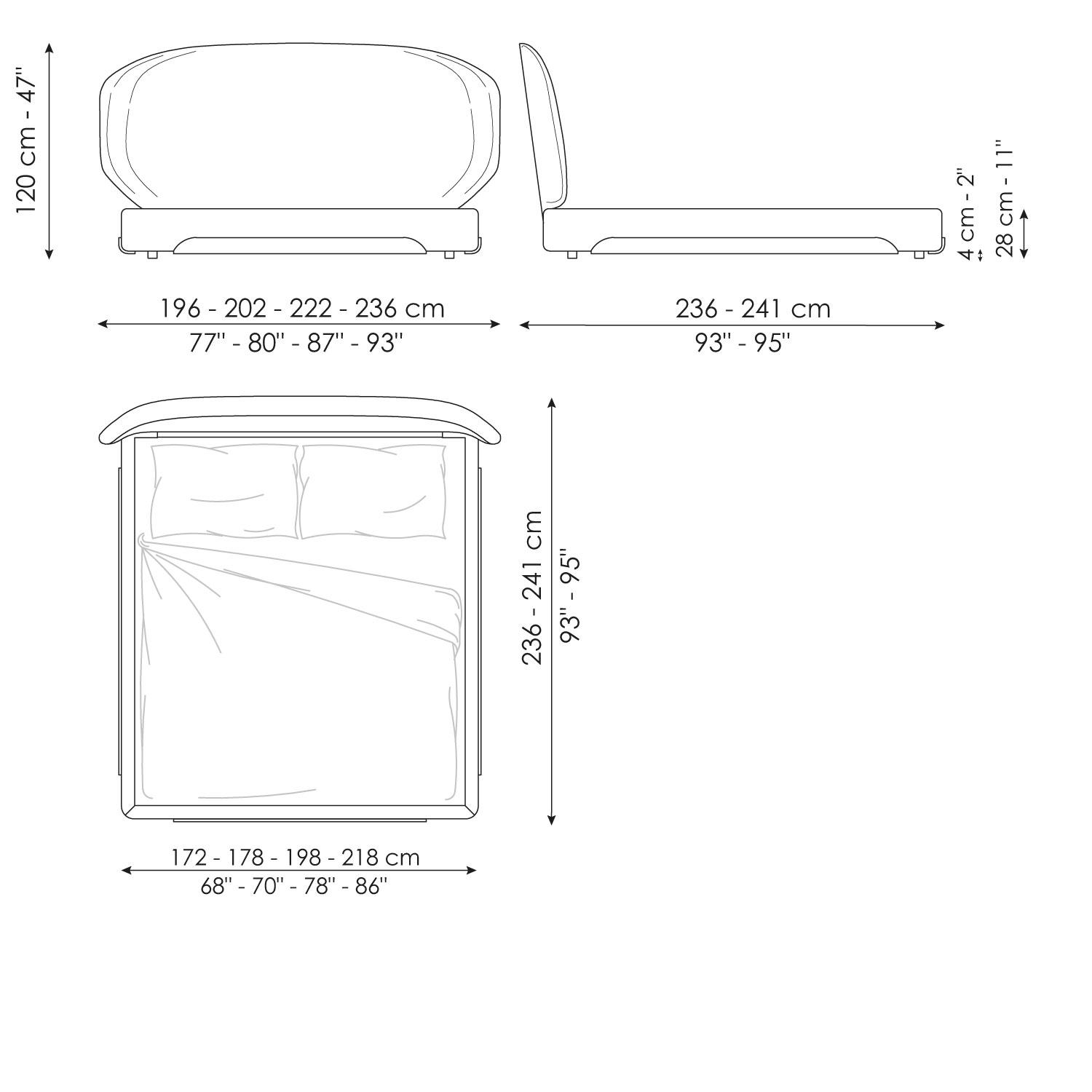 Olos bed hi plus
