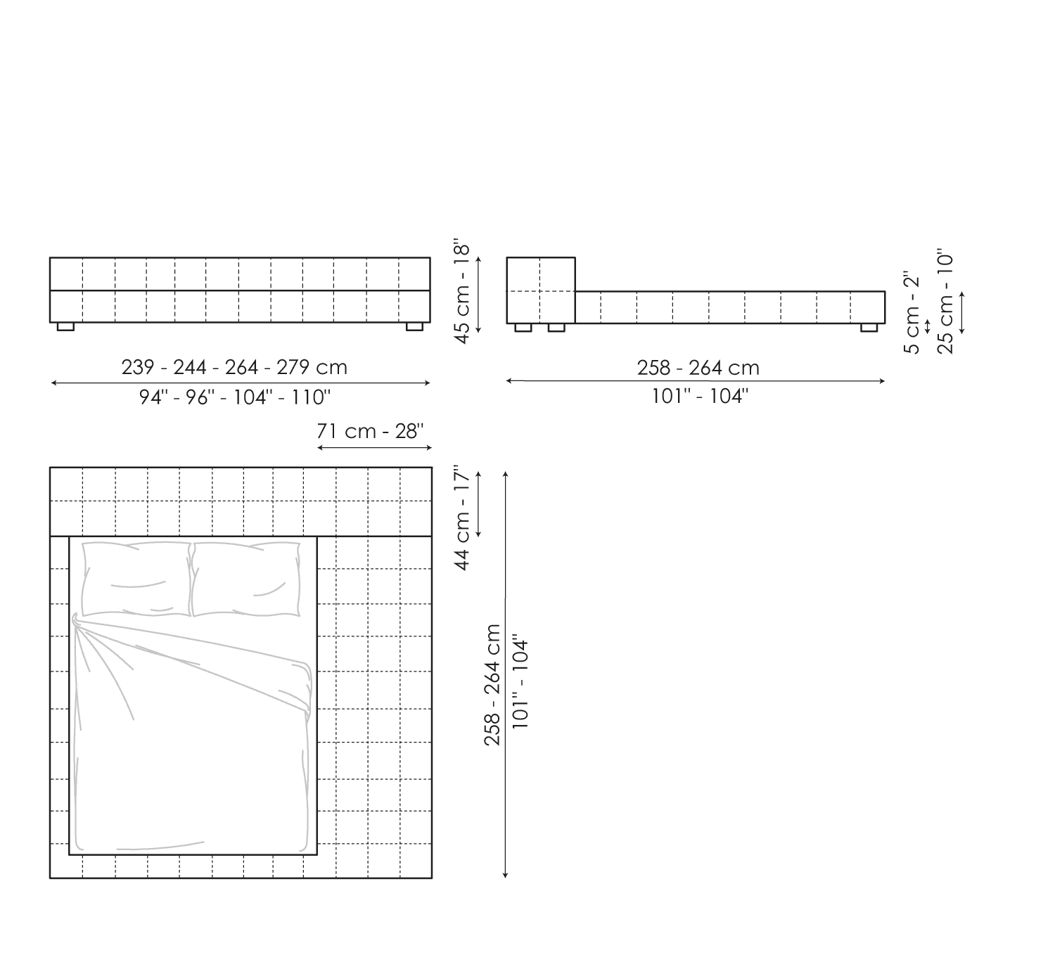 Squaring penisola variante C