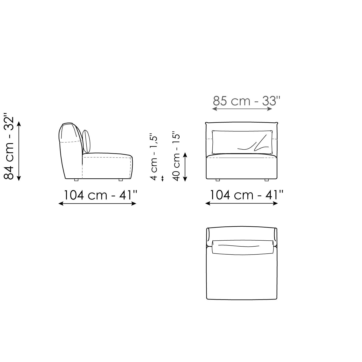 Central section 104