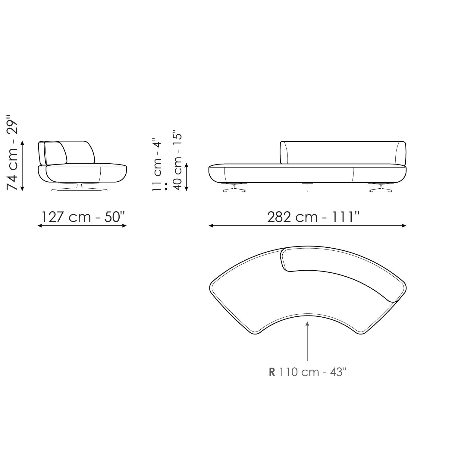 Semicircular 282