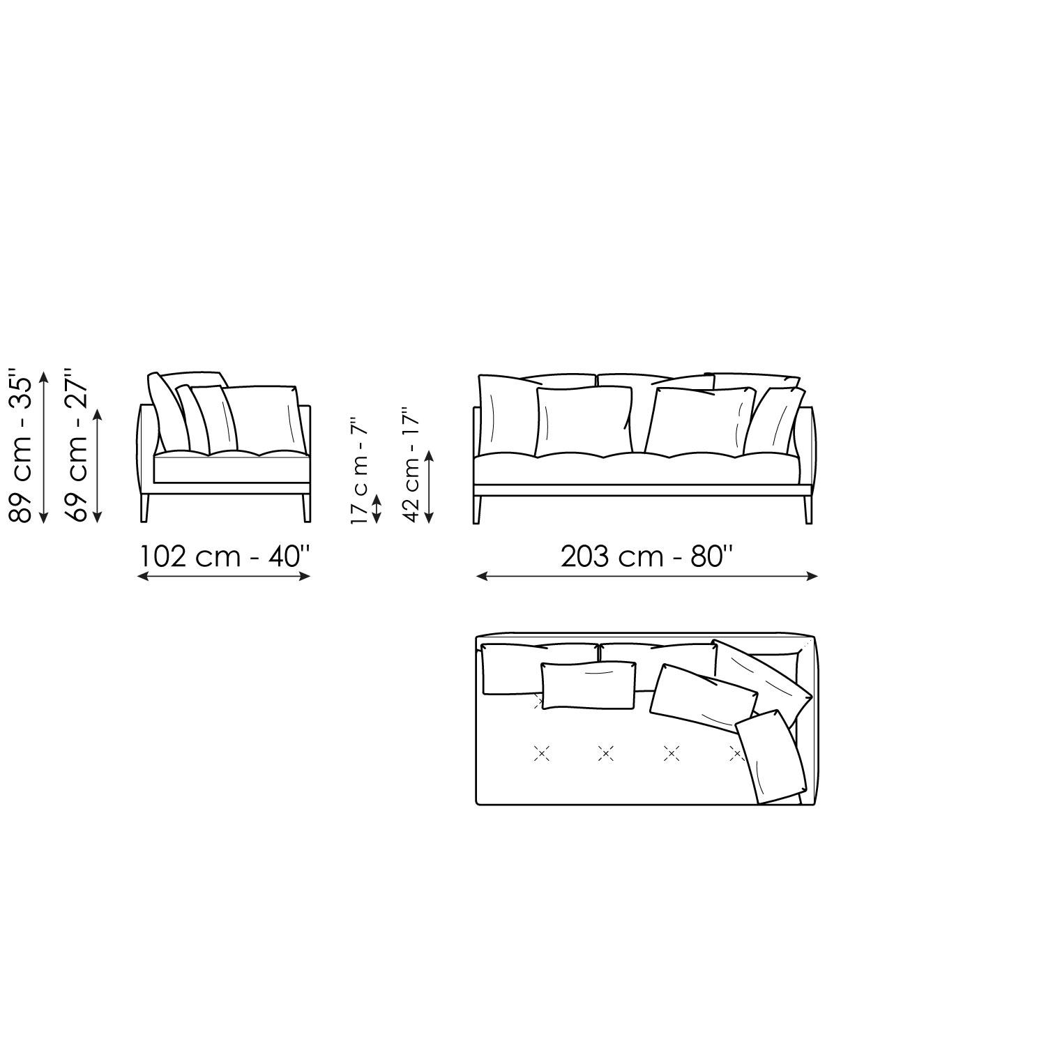 Endteil Ecksofa 203