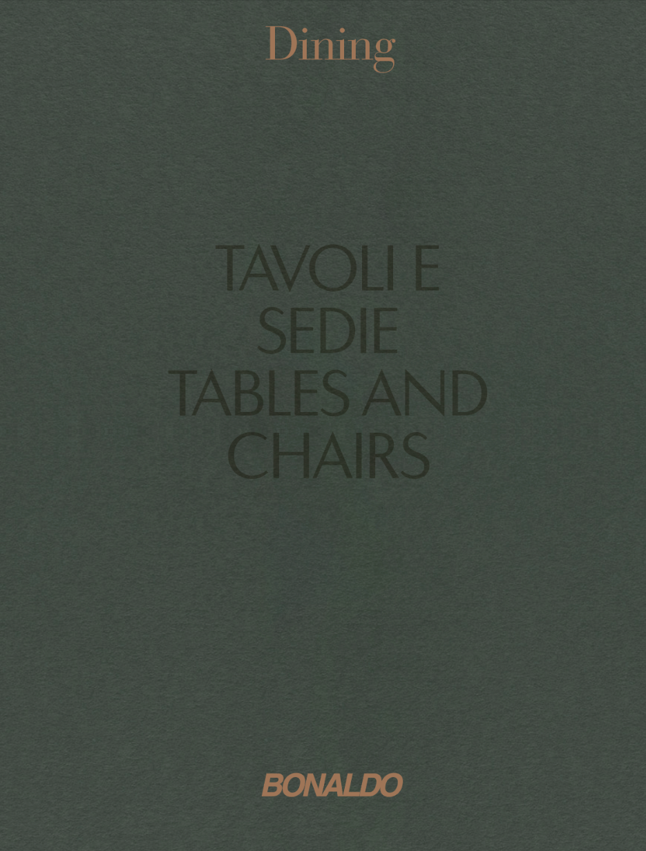 DINING: TABLES AND CHAIRS CATALOGUE (2023)