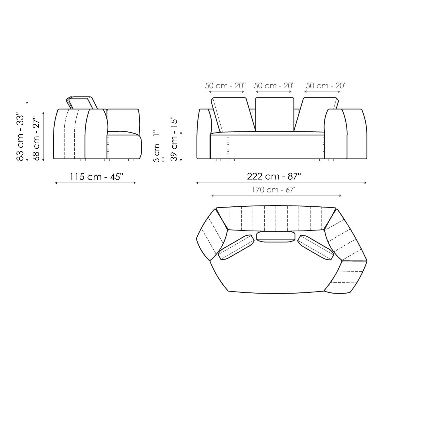 End section sofa